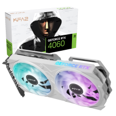 Видеокарта KFA2 RTX 4060 8 Gb GeForce X White [46NSL8MD8NWK]