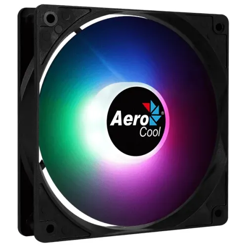 Кулер корпус 120x120x25 Aerocool Frost 12, 120x120 4-pin 18-28dB 160gr LED Ret FROST