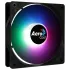 Кулер корпус 120x120x25 Aerocool Frost 12, 120x120 4-pin 18-28dB 160gr LED Ret FROST