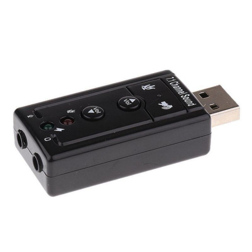 Звуковая карта USB Sound Card 7.1 Channel Sound, USB 2.0