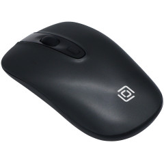 Мышь Oklick 600MW черный оптическая (1600dpi) беспроводная USB (4but)