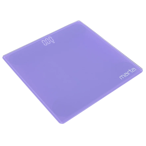 Весы напольные электронные MARTA MT-SC3600, лиловый аметист