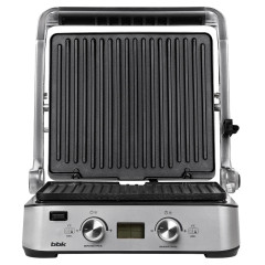 Гриль BBK BEG2004 черный/металлик