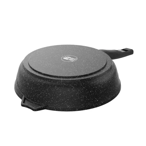 Сковорода Мечта Гранит black Induction, 22 см (022802И) съемная ручка