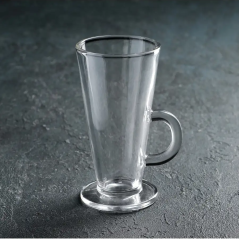 Кружка 270 мл., стекло, 