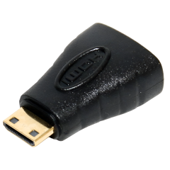 Переходник HDMI розетка - mini HDMI вилка 5BITES HH1805FM
