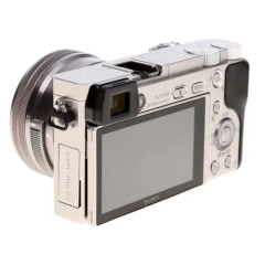 Фотокамера беззеркальная Sony Alpha ILCE-6000 Kit E PZ 16-50mm f/3.5-5.6 OSS, серебристый