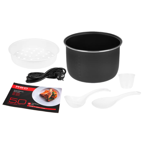 Мультиварка RED SOLUTION SkyCooker RMC-M227S серебристый/черный