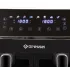 Аэрогриль GRESSEL GAF-1825, 2 чаши, черный