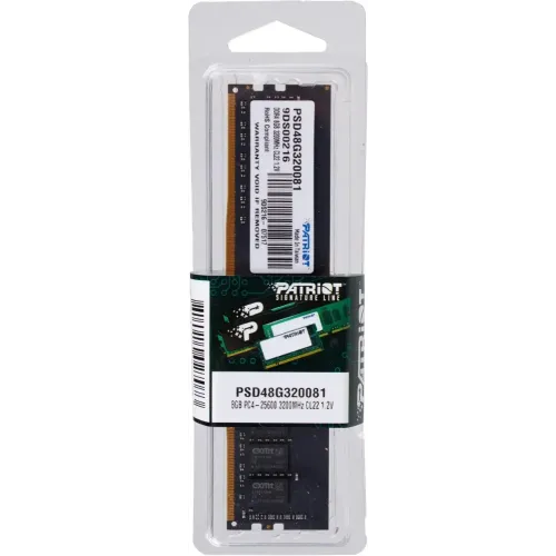 Память DDR4 8192Mb 3200MHz Patriot  Signature Line (PSD48G320081)