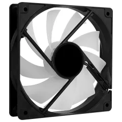 Кулер корпус 120x120x25 Aerocool Frost 12, 120x120 4-pin 18-28dB 160gr LED Ret FROST
