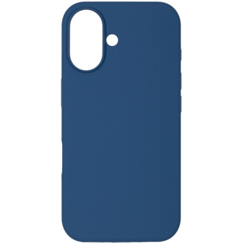 Бампер Apple IPhone 16 ZIBELINO Soft Case темно-синий