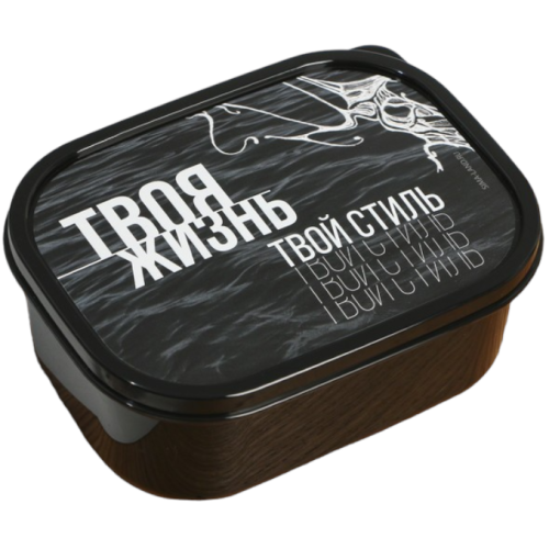 Ланч-бокс FoodVibes «Твоя жизнь, твой стиль», прямоугольный, 500 мл (7887445)