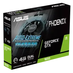 Видеокарта Asus PCI-E PH-GTX1650-O4GD6-P-V2 NV GTX1650 4096Mb 128 GDDR6 1410/12000 DVIx1/HDMIx1/DPx1