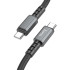 Кабель USB 3.0 Type C - Type C 1 м Hoco X85 черный