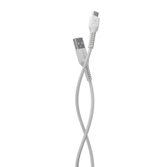 Кабель USB 2.0 A вилка - Type C 1 м More choice K16a (White)