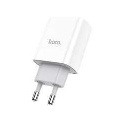 СЗУ HOCO 2USB C80A series 3.1A Type-C White