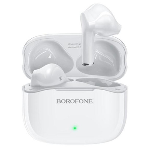 Гарнитура Bluetooth Borofone BE47 белый (*8)