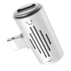 Переходник 8pin (m) - 2X8pin (f) Borofone BV6 белый