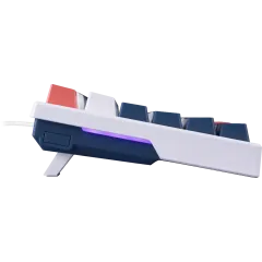 Клавиатура Redragon Whisper белый/синий/оранжевый 