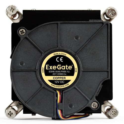Кулер 2011/66 Exegate ESNK-0049. PWM.1U.2011/66. Cu TDP 115W EX286161RUS