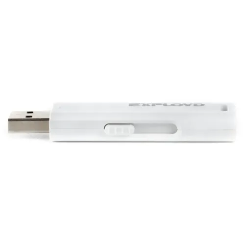 Карта USB2.0 32 GB EXPLOYD 580 белый