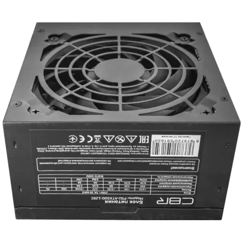 Блок питания CBR 500W ATX PSU-ATX500-12EC черный