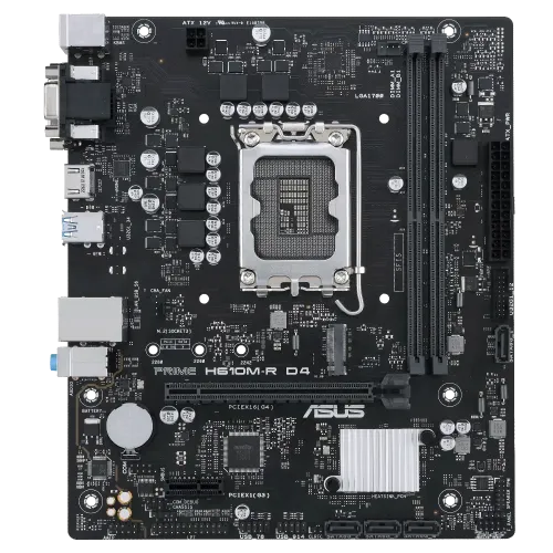 М/П SOC-1700 Asus PRIME H610M-R D4-SI 2xDDR4 mATX AC`97 8ch(7.1) GbLAN+VGA+