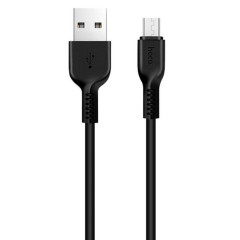 Кабель USB 2.0 A вилка - micro USB 3 м HOCO X20 Flash (Black)
