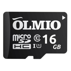 Карта micro-SD 16 GB Olmio Class 10 UHS-I без адаптера