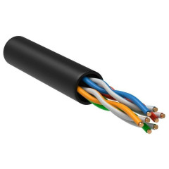 Кабель витая пара UTP 4 Pairs cat5E Кабель информ. ITK Generica (BC1-C504-111-305-G) кат.5 U/UTP внутр. сер.