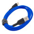 Кабель USB 2.0 A вилка - Type C 1 м  Vixion VX-07c PRO 2.4A синий