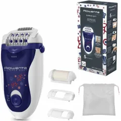 Эпилятор ROWENTA EP5625F0 Silence Sof, белый/фиолетовый