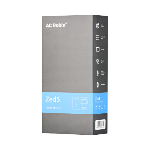 Экшн-камера AC Robin ZED5 1xExmor R CMOS 12Mpix черный (*10)