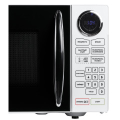 Микроволновая печь BBK 23MWS-916S/BW, 23 л., белая (С)