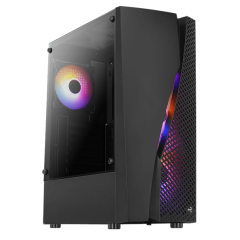 Корпус Aerocool Wave-G-BK-v2 черный