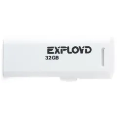 Карта USB2.0 32 GB EXPLOYD 580 белый
