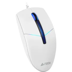 Мышь A4 N-530 USB (2but) белый