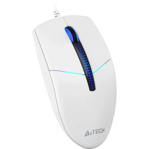 Мышь A4 N-530 USB (2but) белый