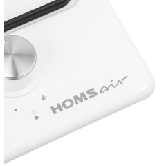 Стол газовый HOMSair HGE323GCWH белый домино