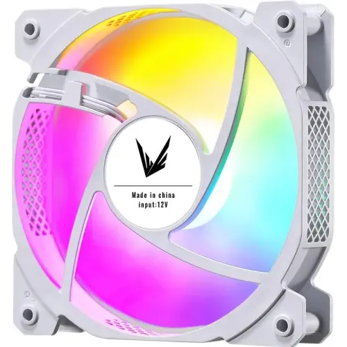 Кулер корпус 120x120x25  Formula Cosmic 12WH FR RGB 3-pin 4-pin (Molex) белый