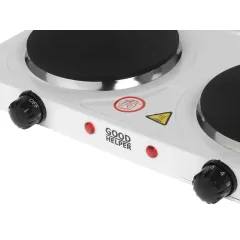 Настольная электроплита GOODHELPER ES-20P10 белая (диск 2)
