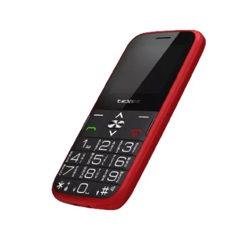 Сотовый телефон TEXET TM-B227 красный (*9)