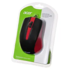 Мышь Acer OMW012 черный/красный
