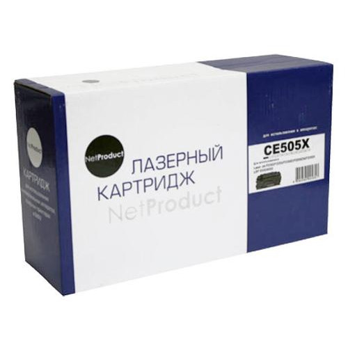 Картридж-тонер HP LJ P2055/P2050 (NetProduct) NEW CE505X, 6,5K