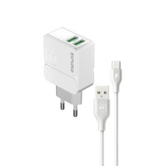 СЗУ EXPLOYD EX-Z-1443 2.4A 2хUSB белый
