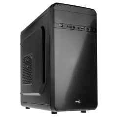 Корпус Aerocool Qs-180 черный w/o PSU mATX 1x80mm 2xUSB2.0 1xUSB3.0 audio