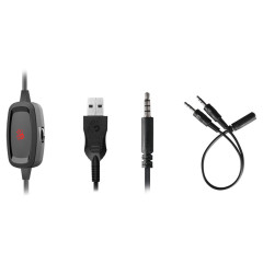 Гарнитура A4 Bloody G575P черный 2м