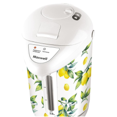 Термопот MAXWELL MW-1756 (ST) стальной/рисунок