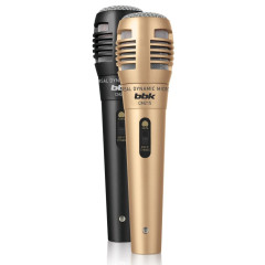 Микрофон вокальный BBK CM-215 (пара) шампань/черный